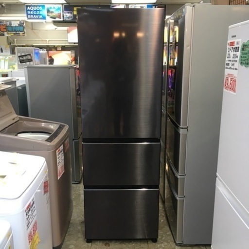 HITACHI3ドア冷蔵庫375L 2020年製