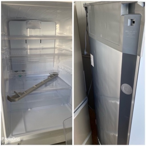 2018年製 シャープ3ドア冷蔵庫どっちもドア(0216c)