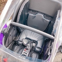 値下げ‼️子供乗せ自転車 レインカバー付き‼️