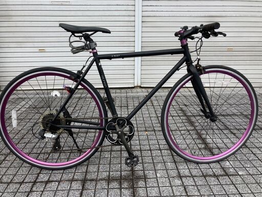 【クロスバイク】美品！レユニオン　700ｃ　510mmフレーム　外装8段変速　カギ付　若林自転車　唐崎sale！