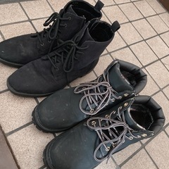 Lサイズ 黒 ブーツ 2足