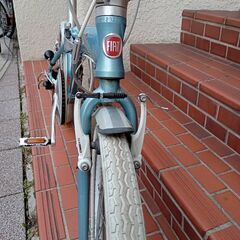 FIAT】折りたたみ自転車 20インチ 軽量アルミ製 7段変速 泥よけ付 カラー