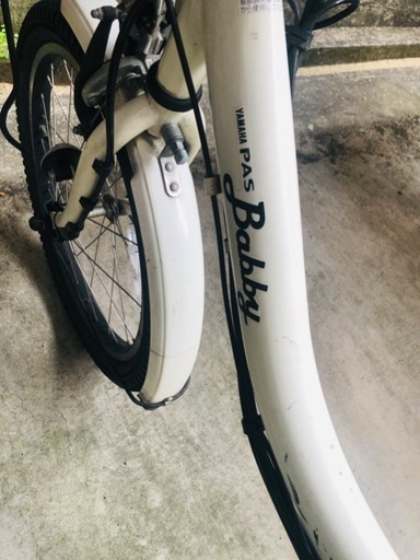 子供乗せ電動自転車【YAMAHA】〜Babby ホワイト〜