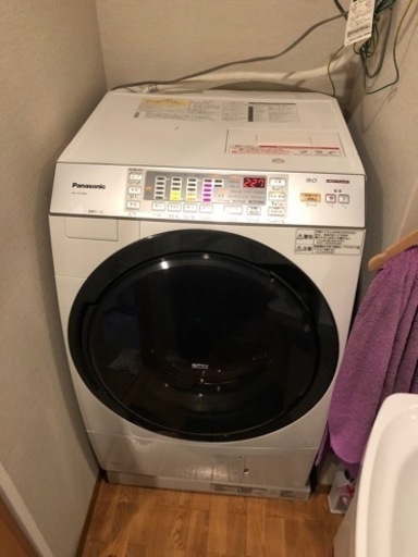 9キロドラム洗濯機乾燥機付き引き取り限定