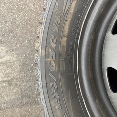 値下げ！　ほぼ新品　軽自動車　スタッドレス　国産品