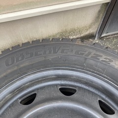 値下げ！　ほぼ新品　軽自動車　スタッドレス　国産品