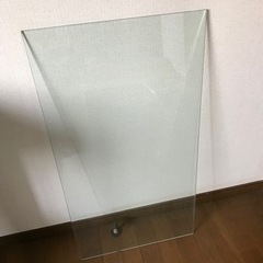 ガラス板　ガラス机天板　DIY