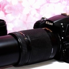 【ネット決済・配送可】極美品❤️Nikon D7000 ダブルズ...