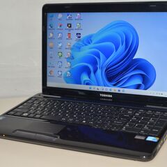 中古ノートパソコン 最新Windows11+office 大容量HDD750GB 東芝 