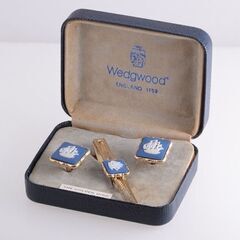 ウエッジウッド カフリンク&タイクリップ 【THE GOLDEN HIND】 品番w16-365