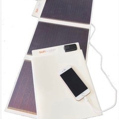 【アウトドア】【災害対策】SunSoaker 携帯充電用太陽電池シート
