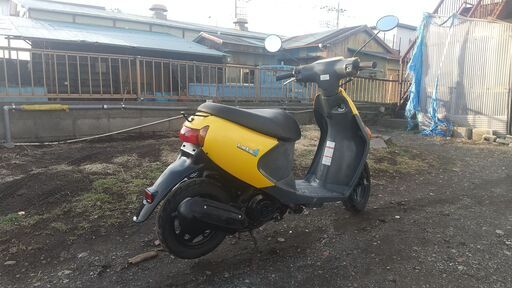 レッツ4 新品交換部品多数！ 原付 スクーター^^！DIO?JOG?イエロー