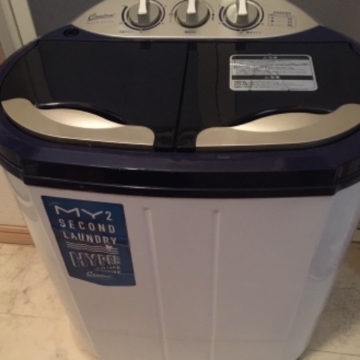 マイセカンドランドリー小型洗濯機　一人暮らし　2019年製