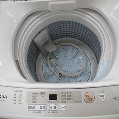 ID:G996109 アクア 全自動洗濯機4．5k