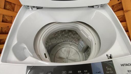 【愛品館江戸川店】日立　5.0kg　全自動洗濯機　2019年製　お問い合わせID：142-030059-007