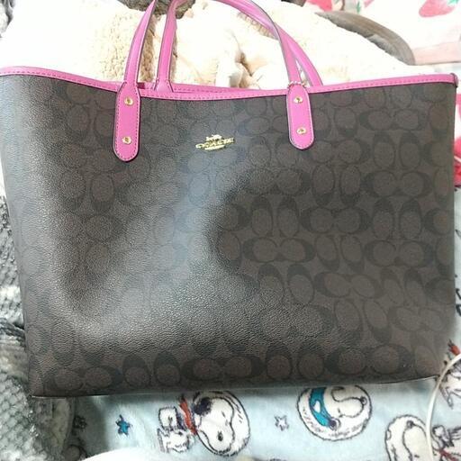 COACHリバーシブルトートバッグ