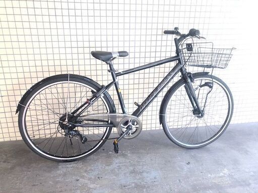 480 自転車 OFFICE PRESS 黒 クロスバイク
