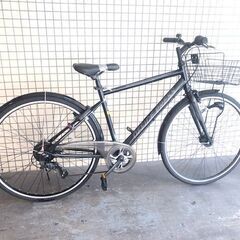 480 自転車 OFFICE PRESS 黒 クロスバイク