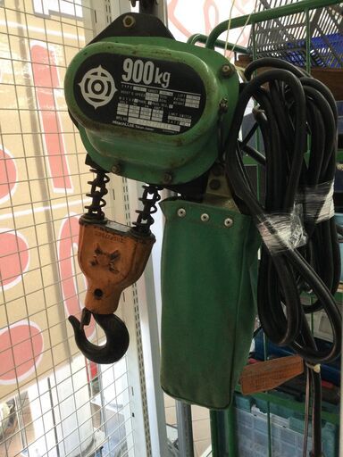 【エコツール豊田インター店】HITACHI /日立 100V電気チェーンブロック TYRE0.9EI　【愛知県/豊田インター店/工具】