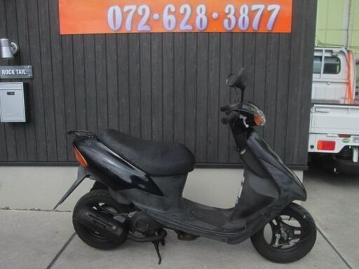 ★３万円　レッツ２　セル１　実働車★スズキ　原付　スクーター　２スト　レッツ