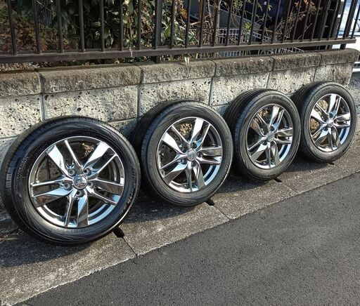 AUTECH 日産セレナ純正 ホイール タイヤ セット 16-6J 5H/114.3 ET45  