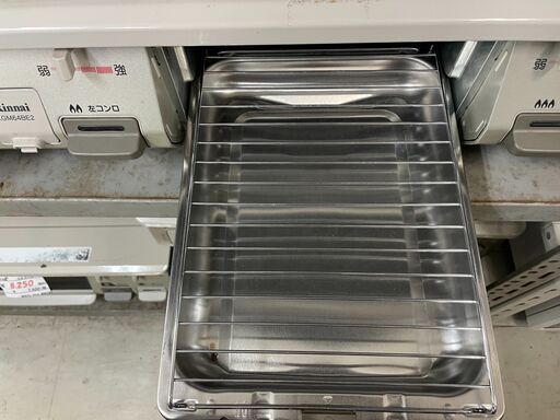 ガスコンロ 都市ガス No.332 リンナイ 2017年製 KGM64BE2R