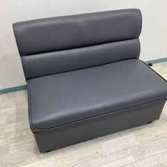 ラウンジ、スナック、喫茶店などに 2人掛けソファ4脚セット【引き取り 
