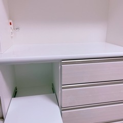 引き渡し待ち 美品• ニトリ キッチンボード(ポスティア100KB WH)