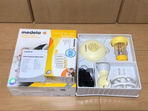 Medela(メデラ) 搾乳機 電動 スイング フレックス 搾乳機 (電動・シングルポンプ）