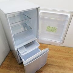 配達設置無料！ 良品 SHARP 137L 冷蔵庫 自動霜取 ガラス棚 ALK03