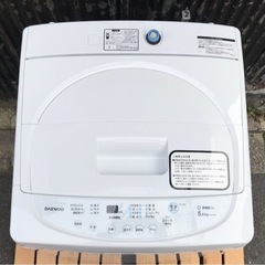 DAEWOO 5.0kg洗濯機　DW-S50AW