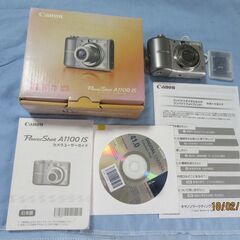 キャノンデジタルカメラ　パワーショットA1100IS　　SDメモ...
