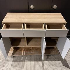 展示品・未使用❗キャビネット チェスト リビング棚 リビングボード 