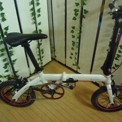 愛品館八千代店】ルノー ウルトラライト7 14インチ折りたたみ自転車