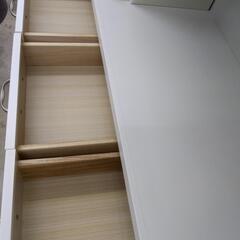 ⭐️レトロデザインでお洒落⭐️ 2面レンジボード 食器棚 105cm×39cm×180cm