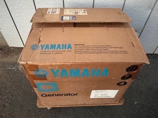 ■ヤマハ ガソリンエンジン発電機 EF23H 100V 50Hz 2.3kVA■YAMAHA ポータブル発電機■ジャンク品