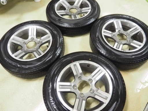 決まりました ジムニー用アルミ、マッドタイヤ