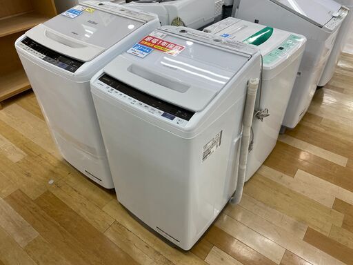 1年保証付き！HITACHI　全自動洗濯機　7.0kg【トレファク岸和田】