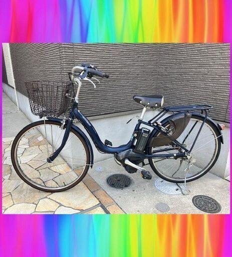 現行バッテリーほぼ新品8.7Ah！ヤマハ　パスナチュラ　26インチ　 電動自転車　電動アシスト自転車　2185
