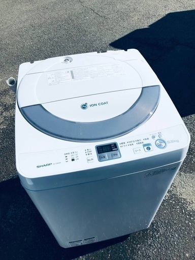 ♦️EJ1884番SHARP全自動電気洗濯機 【2014年製】