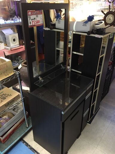 ☆中古 激安！！￥12,800！！ドレッサー　家具　収納家具　幅60cmｘ奥行41cmｘ高さ142cm　【BA117】