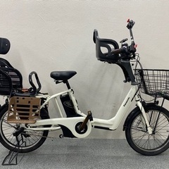 格安　パナソニックギュットアニーズ　子供シート付き　子供乗せ電動自転車