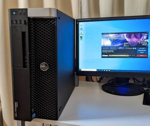 ゲーミングPC⑨/ APEX Regendsインストール済み/フォートナイトやValorantや原神にも/SSD120GB搭載で高速起動/GTX1050 /メモリ16GB/正規版Windows 10 Pro搭載