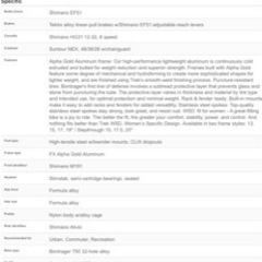 Trek 7.2 FX WSD 値下げしました