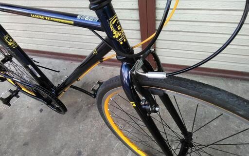 クロスバイク WANP 7段変速 700 ネイビー 配送無料 クロスバイク WANP 7段変速 700 ネイビー 配送無料