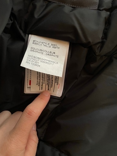 カナダグースCanada Goose Victoria新品タグ付き | procomm.ca