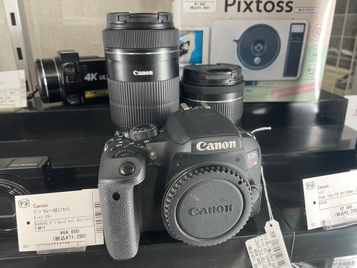 Canon Kiss X9i 程度A ダブルレンズキット　箱付