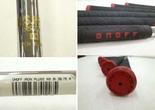 ONOFF PLUS オノフ FORGED (5I～9I、PW 6本セット）右利き スチールシャフト N.S.PRO 850GH R アイアンセット カバー付き 苫小牧西店