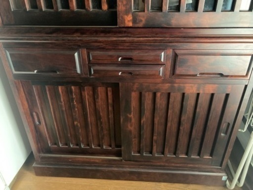 北海道旭川 和光 食器棚