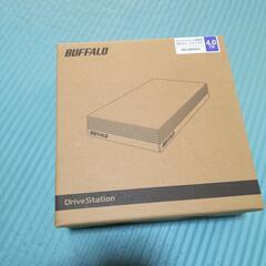 BUFFALO 外付けハードディスク 4TB ブラック HD-A...